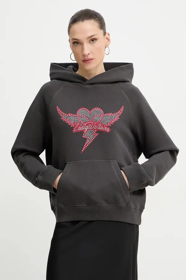 Zadig&Voltaire Pamučna dukserica ZADIG&VOLTAIRE