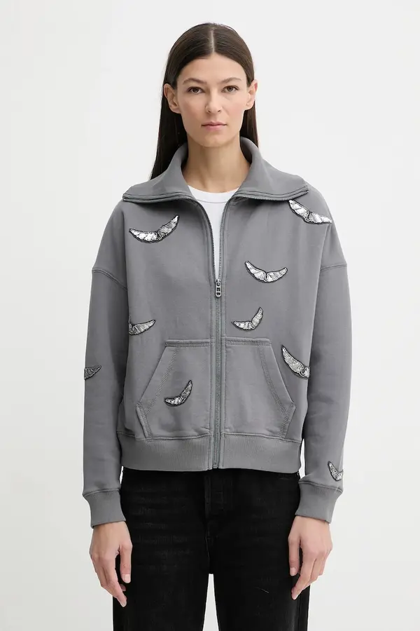 Zadig&Voltaire Pamučna dukserica ZADIG&VOLTAIRE