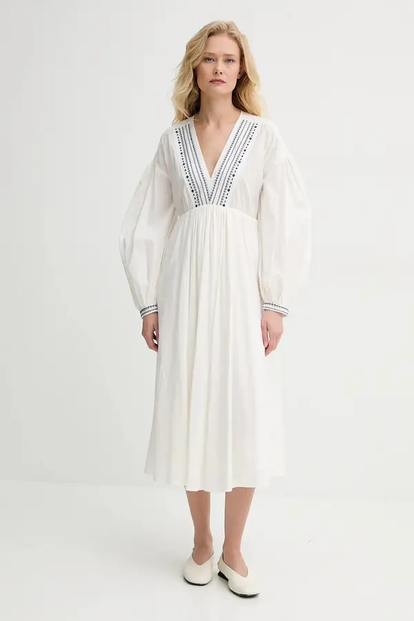 A.P.C. Pamučna haljina A.P.C. robe anni