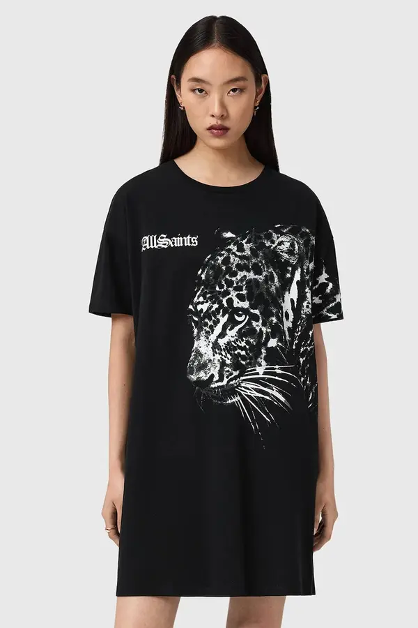 AllSaints Pamučna haljina AllSaints ZAYA