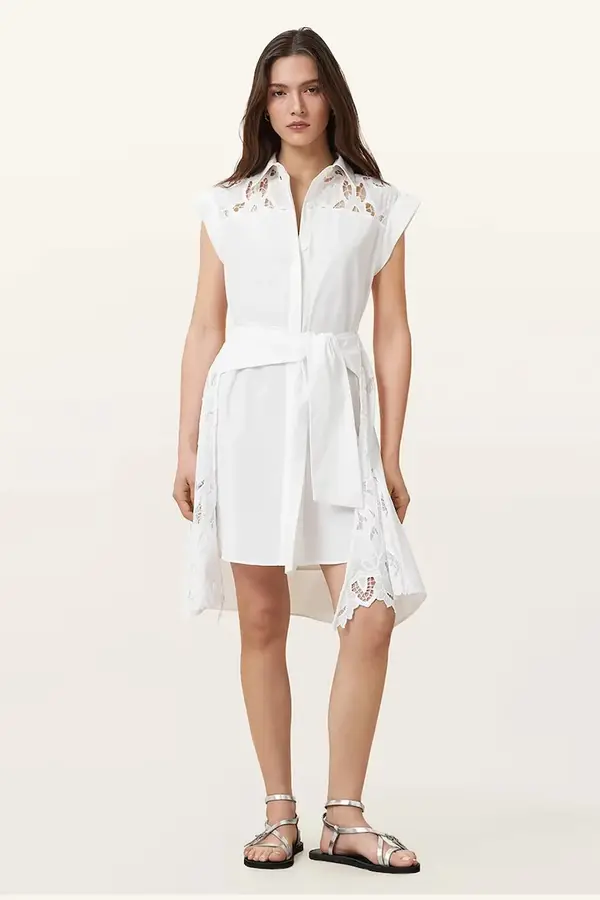 AllSaints Pamučna haljina AllSaints ZOLA