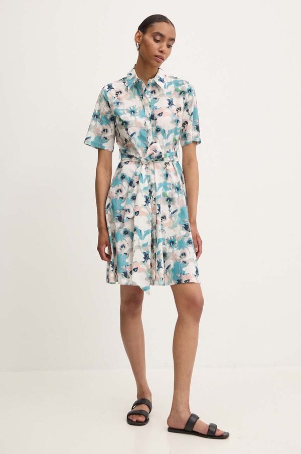 Answear Lab Pamučna haljina Answear Lab mini, širi se prema dolje