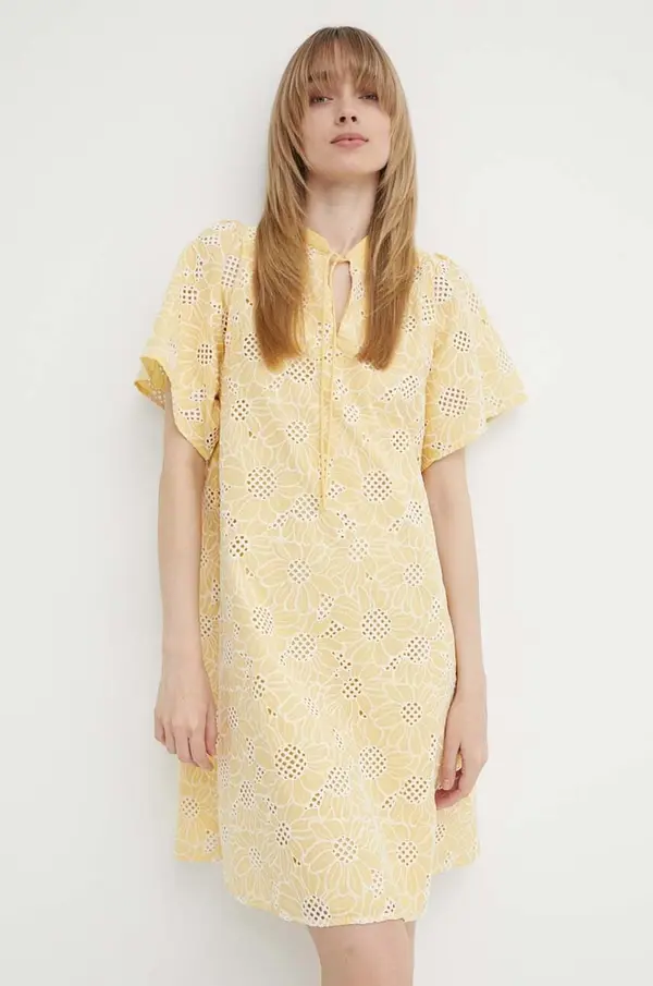 Bruuns Bazaar Pamučna haljina Bruuns Bazaar WoodbineBBJulia dress
