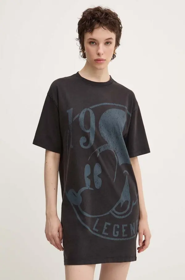 Desigual Pamučna haljina Desigual 19-MICKEY x Disney