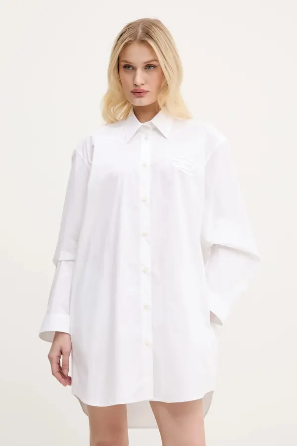 Diesel Pamučna haljina Diesel D-DALIS DRESS