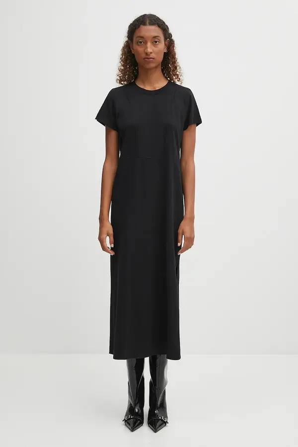 MM6 Maison Margiela Pamučna haljina MM6 Maison Margiela