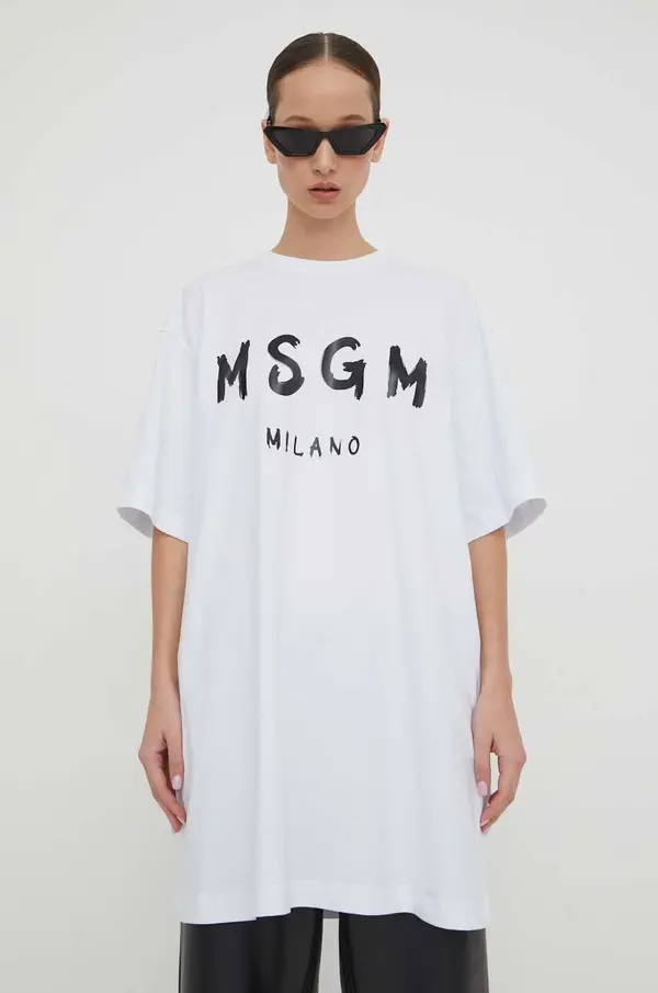MSGM Pamučna haljina MSGM