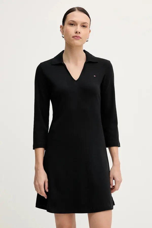 Tommy Hilfiger Pamučna haljina Tommy Hilfiger