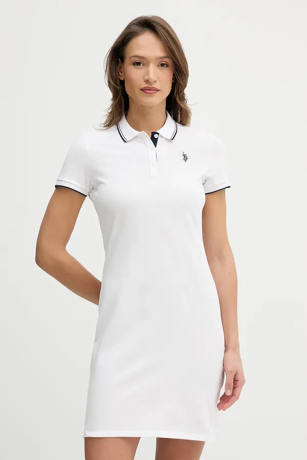 U.S. Polo Assn. Pamučna haljina U.S. Polo Assn. POLO DRESS