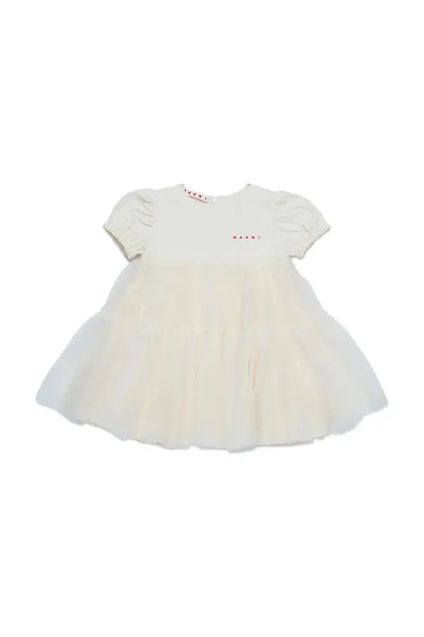 Marni Pamučna haljina za bebe Marni MD294B DRESS