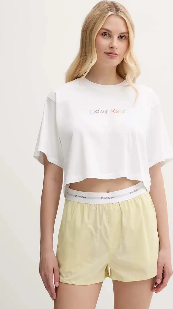 Calvin Klein Underwear Pamučna homewear majica Calvin Klein Underwear