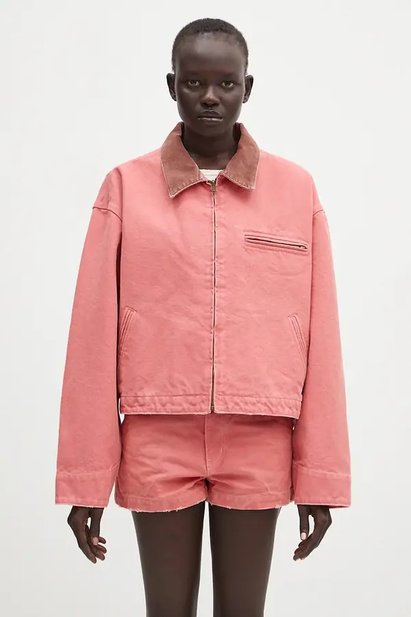 Ambush Pamučna jakna AMBUSH Cropped Canvas Work Jacket
