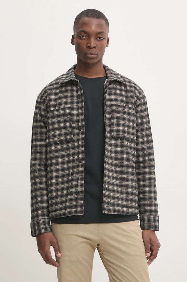 Hollister Co. Pamučna jakna Hollister Co. boja: crna, za prijelazno razdoblje, KI325-4073