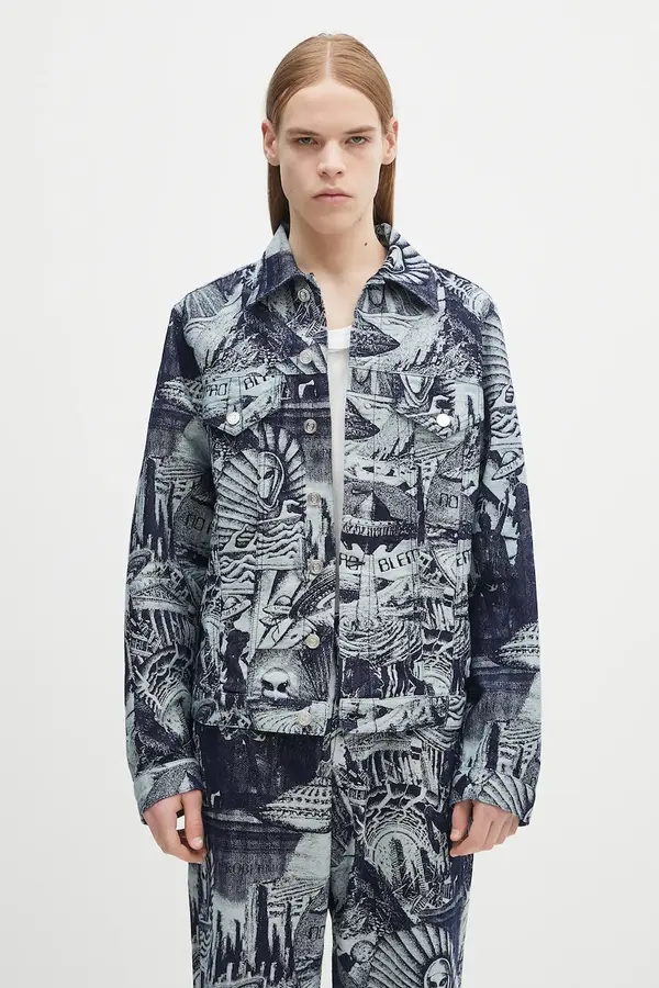 No Problemo Pamučna jakna No Problemo Apocalypse Jacquard Trucker Jacket