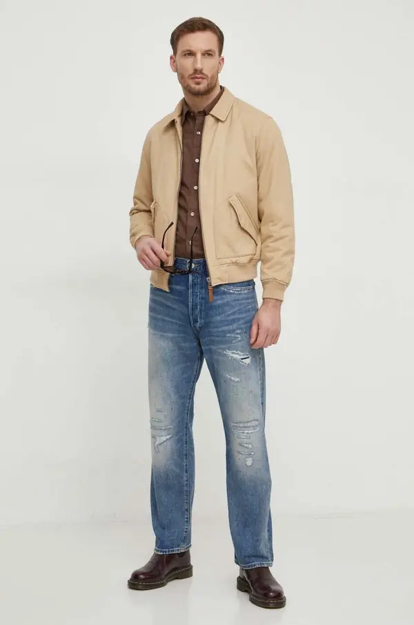 Pepe Jeans Pamučna jakna Pepe Jeans VACHEL