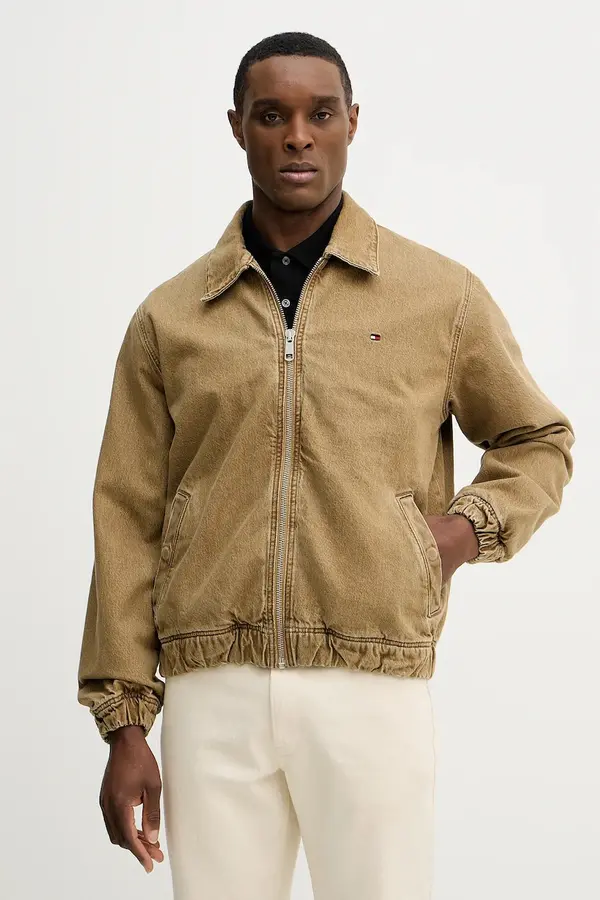 Tommy Hilfiger Pamučna jakna Tommy Hilfiger