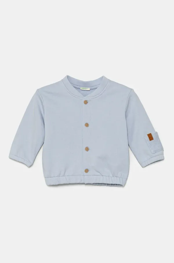 United Colors of Benetton Pamučna jakna za bebe United Colors of Benetton 3LAXA501H