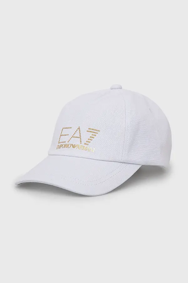 EA7 Emporio Armani Pamučna kapa EA7 Emporio Armani