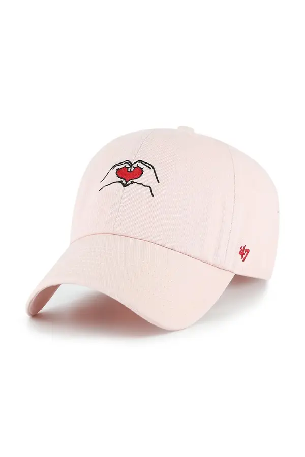 47 brand Pamučna kapa sa šiltom 47 brand Love Base Runner Icon