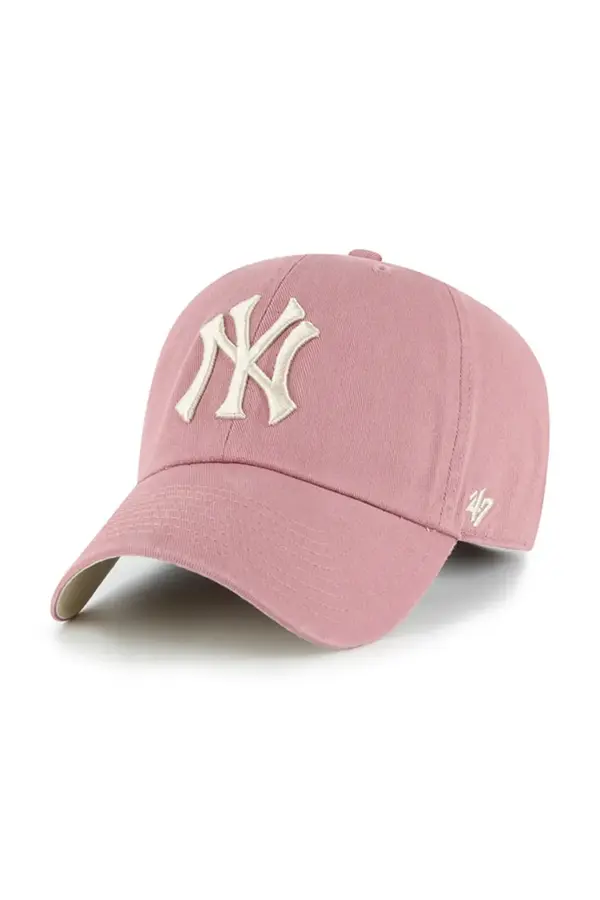 47 brand Pamučna kapa sa šiltom 47 brand MLB New York Yankees