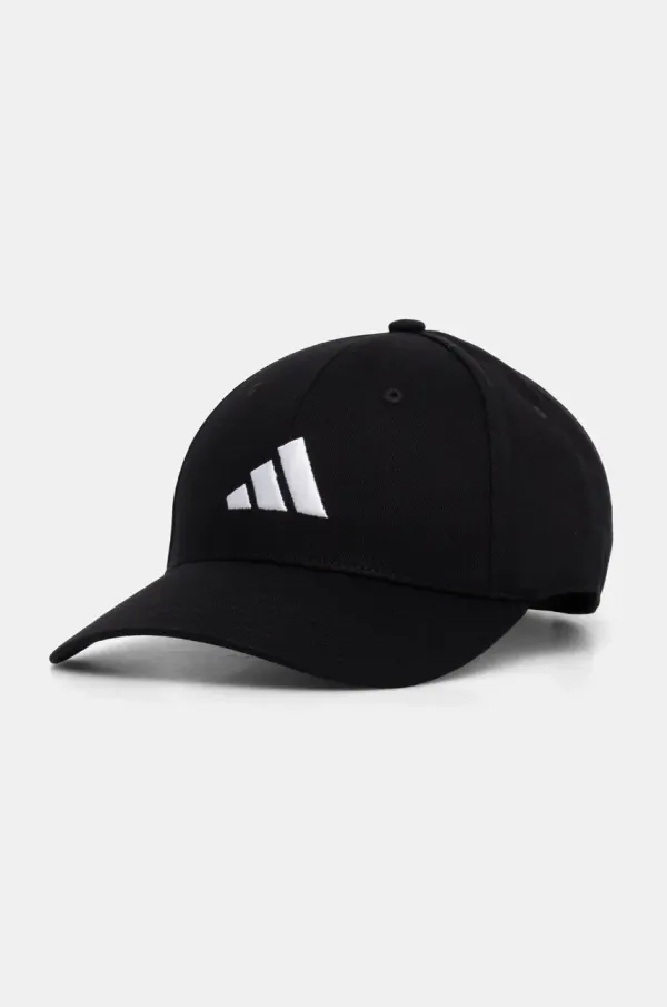 adidas Pamučna kapa sa šiltom adidas BB CAP COT NL boja: crna, s aplikacijom, JG0998