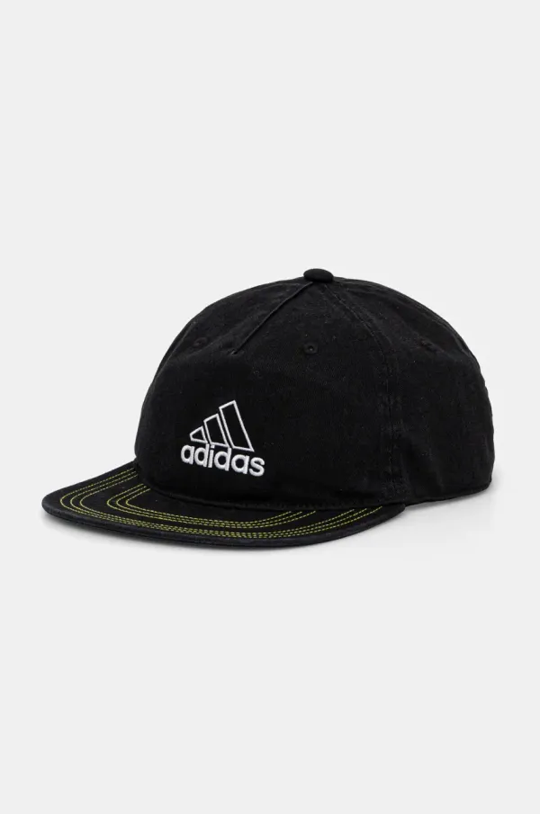 adidas Originals Pamučna kapa sa šiltom adidas Originals boja: crna, bez uzorka, JC6058