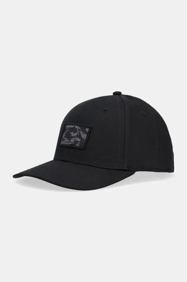 Alpha Industries Pamučna kapa sa šiltom Alpha Industries Crew Camo Cap boja: crna, s aplikacijom, 156903