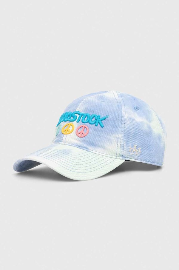 American Needle Pamučna kapa sa šiltom American Needle Woodstock s uzorkom