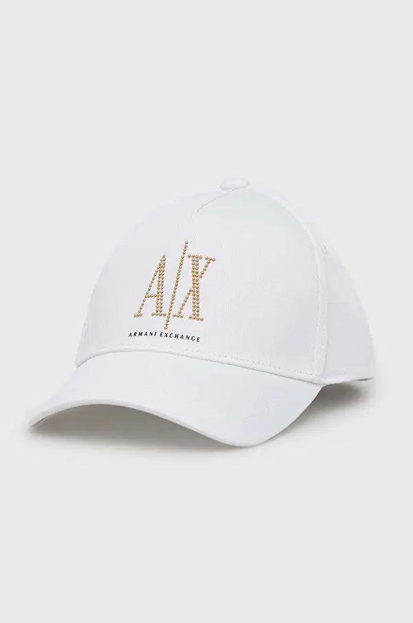 Armani Exchange Pamučna kapa sa šiltom Armani Exchange