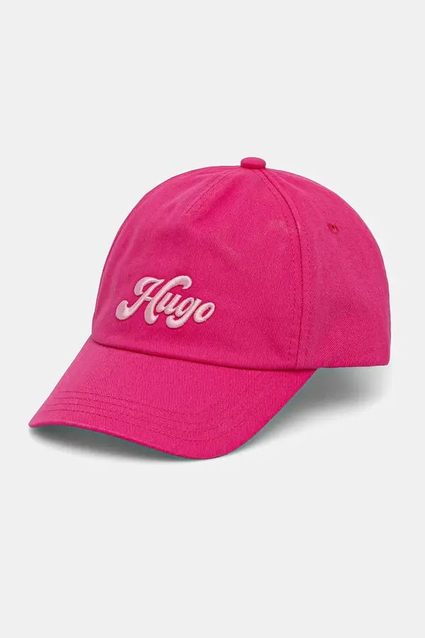 HUGO Pamučna kapa sa šiltom HUGO