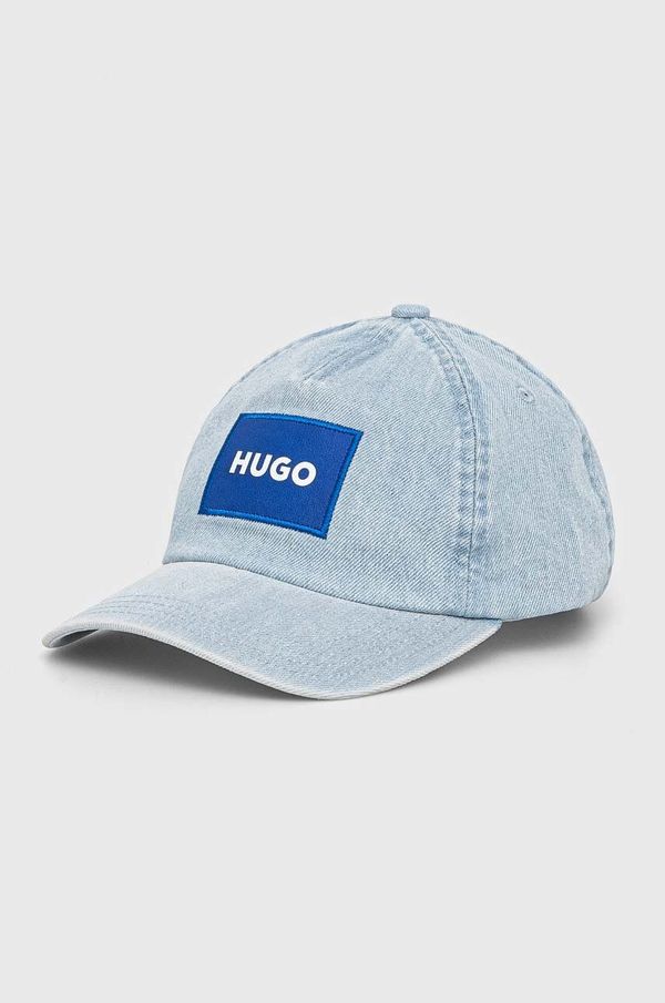 Hugo Blue Pamučna kapa sa šiltom Hugo Blue s aplikacijom, 50521998
