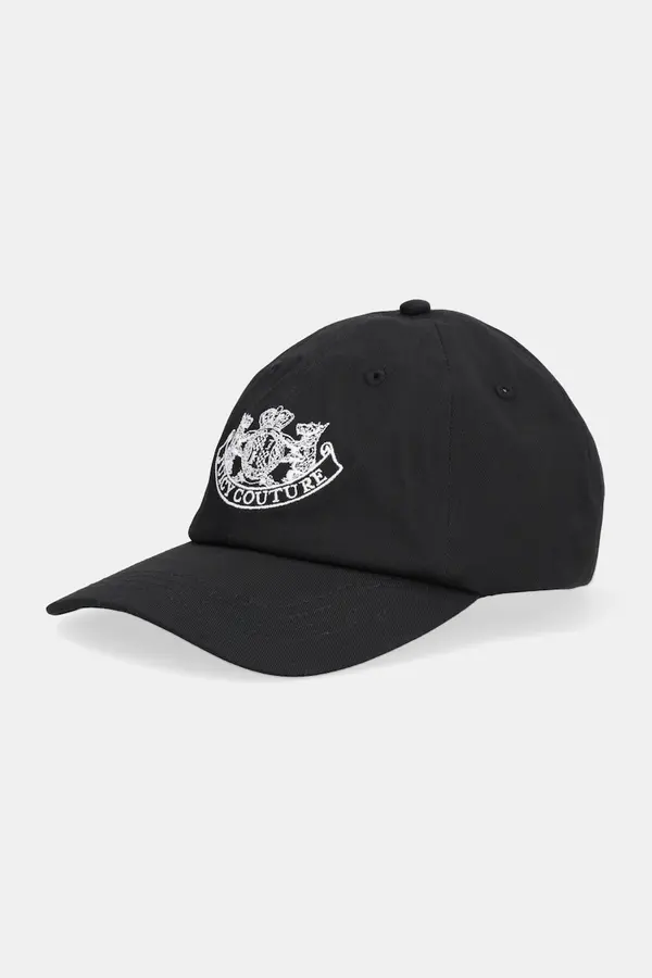 Juicy Couture Pamučna kapa sa šiltom Juicy Couture Dog Crest