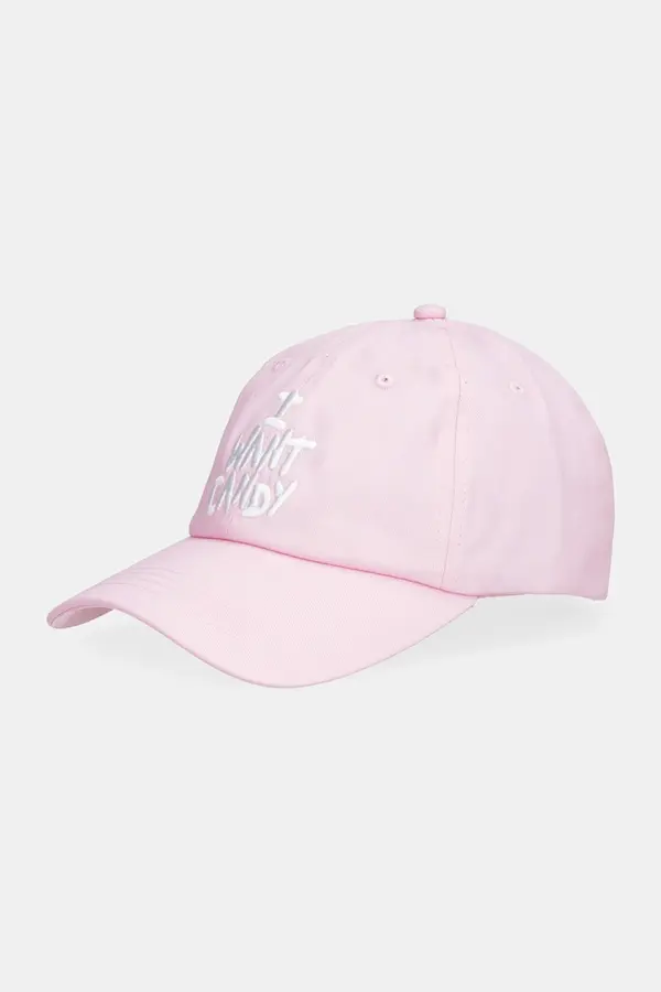 Juicy Couture Pamučna kapa sa šiltom Juicy Couture I Want Candy