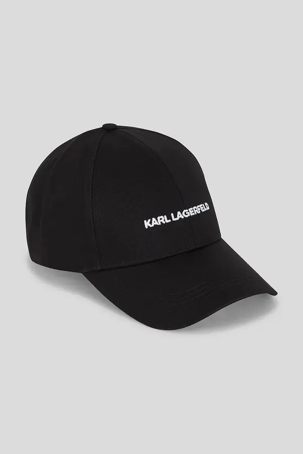 Karl Lagerfeld Pamučna kapa sa šiltom Karl Lagerfeld  IKON