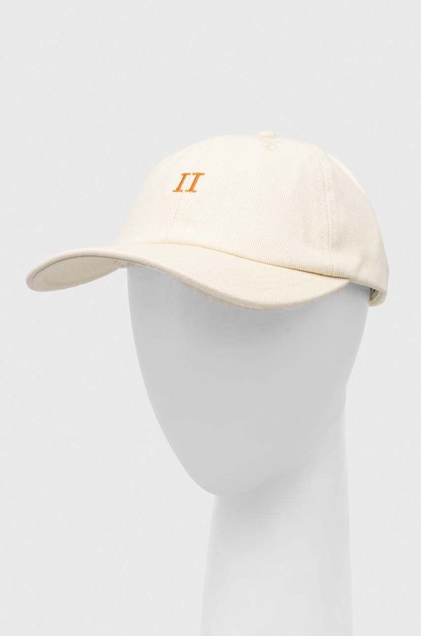 Les Deux Pamučna kapa sa šiltom Les Deux boja: bež, s aplikacijom