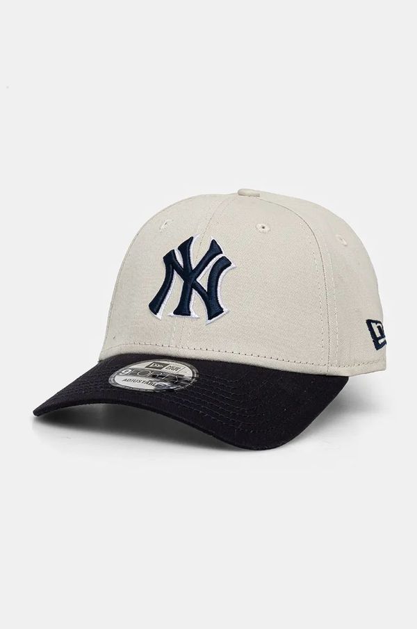 New Era Pamučna kapa sa šiltom New Era NEW YORK YANKEES boja: tamno plava, s uzorkom, 60565353