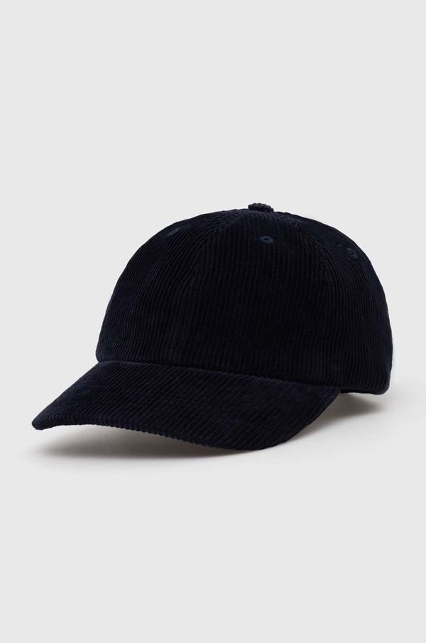 Norse Projects Pamučna kapa sa šiltom Norse Projects Wide Wale Corduroy Sports Wide Wale Corduroy Sports Cap boja: tamno plava, bez uzorka, N80-0131-7004 N80.0131.70
