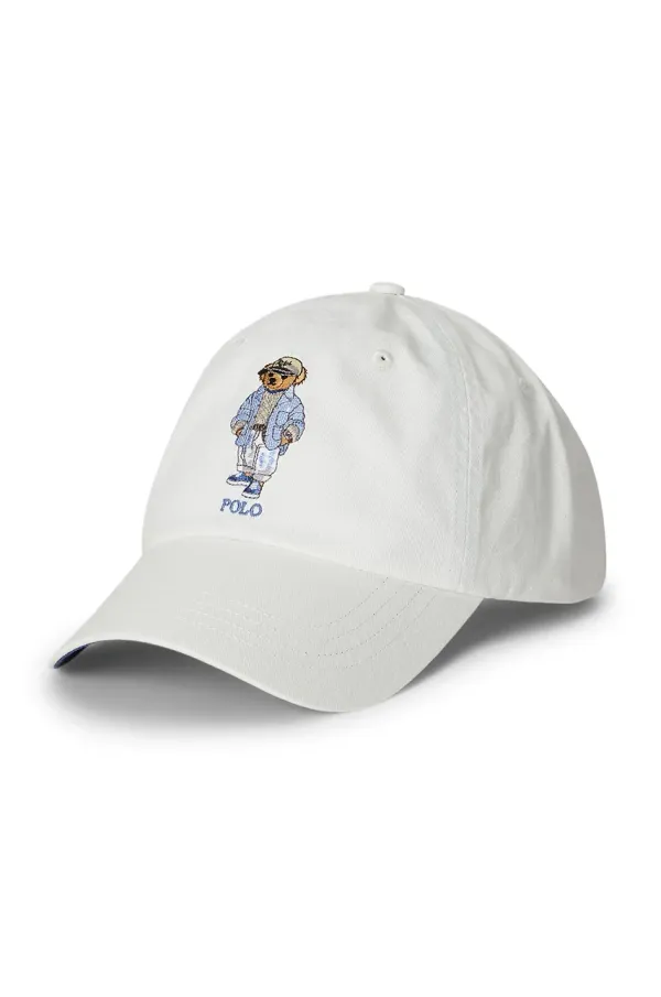 Polo Ralph Lauren Pamučna kapa sa šiltom Polo Ralph Lauren boja: bež, s aplikacijom, 710963775