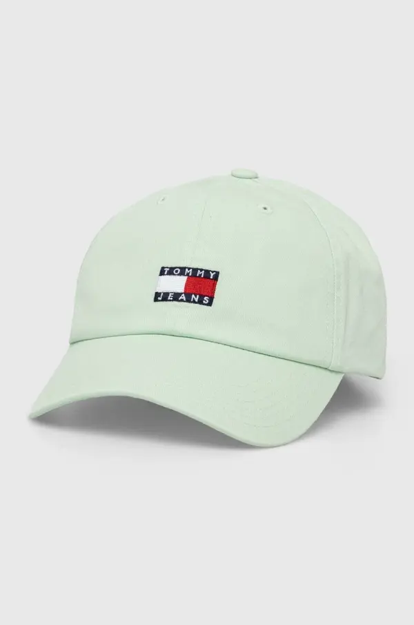 Tommy Jeans Pamučna kapa sa šiltom Tommy Jeans