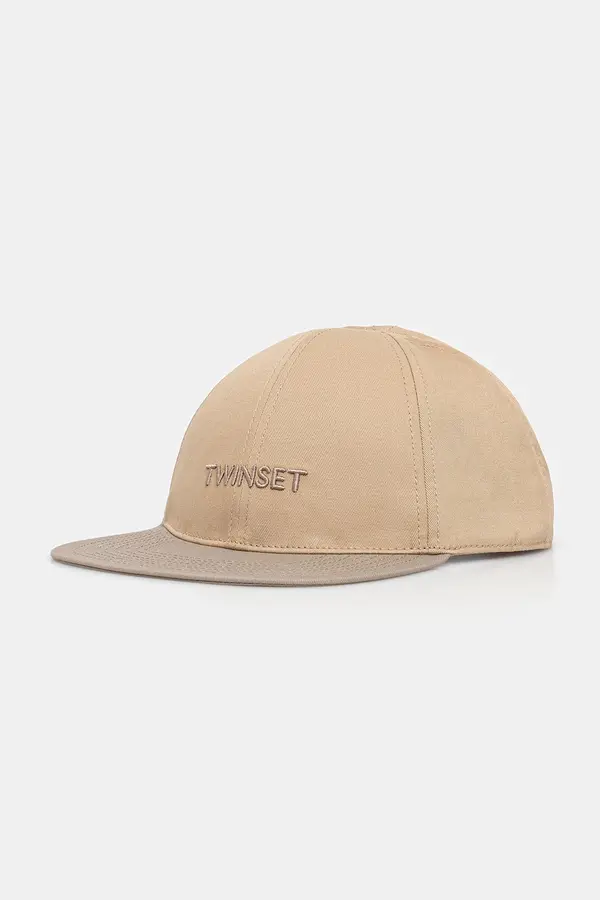 Twinset Pamučna kapa sa šiltom Twinset