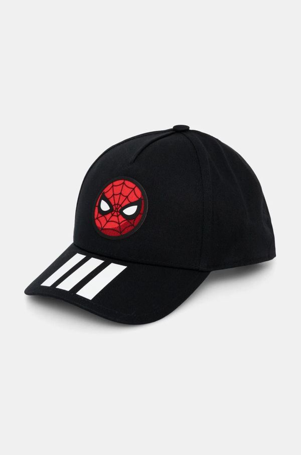 adidas Performance Pamučna kapa sa šiltom za bebe adidas Performance MRVL boja: crna, s tiskom, JG5806