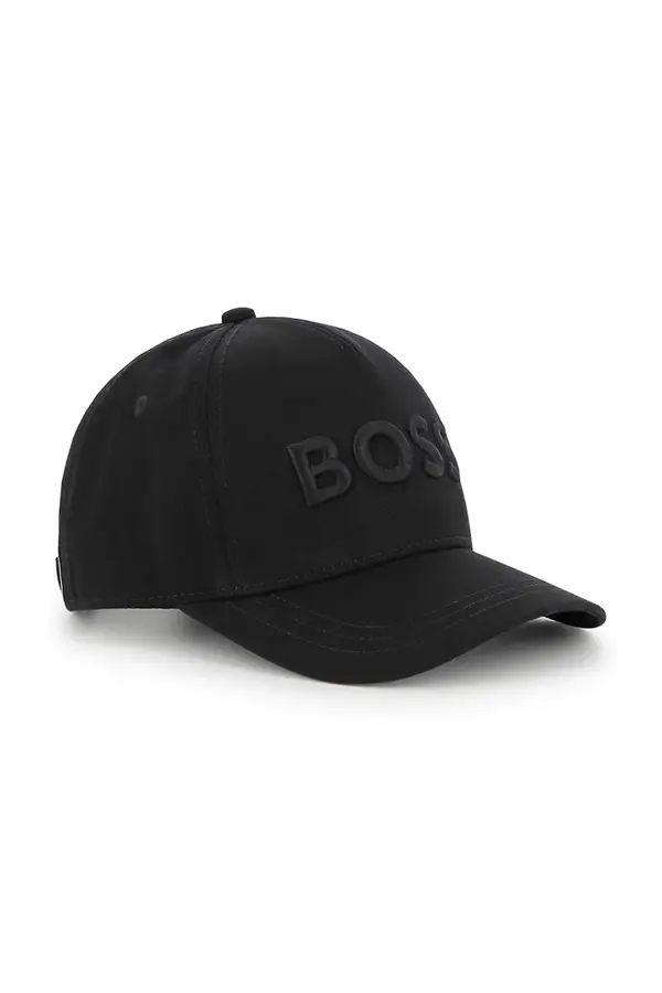 Boss Pamučna kapa sa šiltom za bebe BOSS
