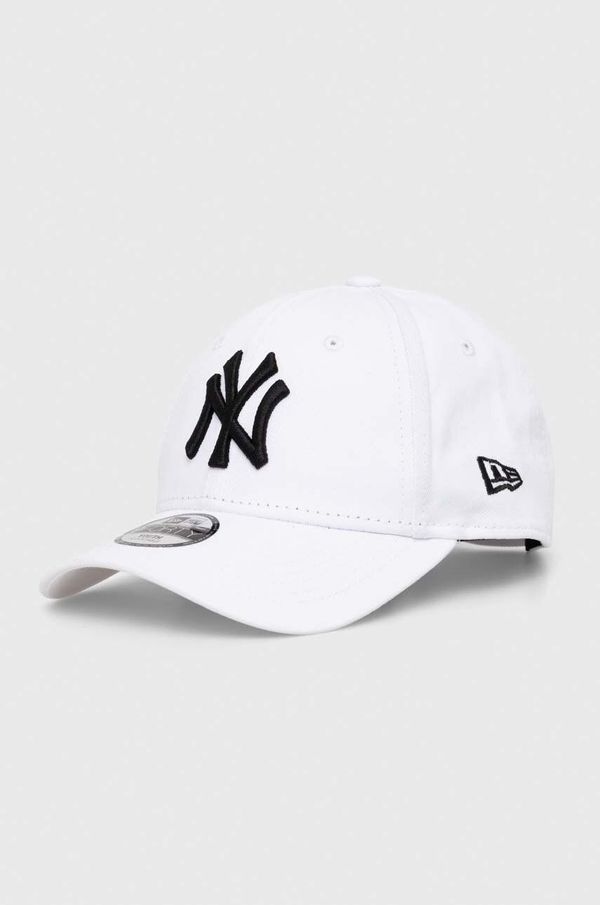 New Era Pamučna kapa sa šiltom za bebe New Era NEW YORK YANKEES boja: bijela, s aplikacijom