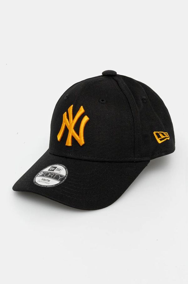 New Era Pamučna kapa sa šiltom za bebe New Era NEW YORK YANKEES boja: crna, s aplikacijom, 60565562