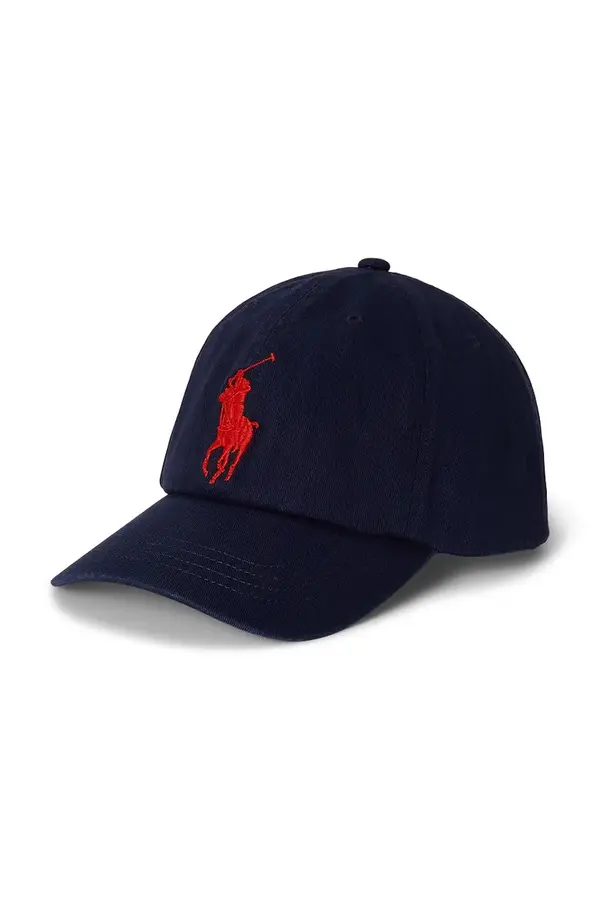 Polo Ralph Lauren Pamučna kapa sa šiltom za bebe Polo Ralph Lauren
