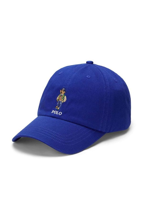 Polo Ralph Lauren Pamučna kapa sa šiltom za bebe Polo Ralph Lauren bez uzorka, 323952395001