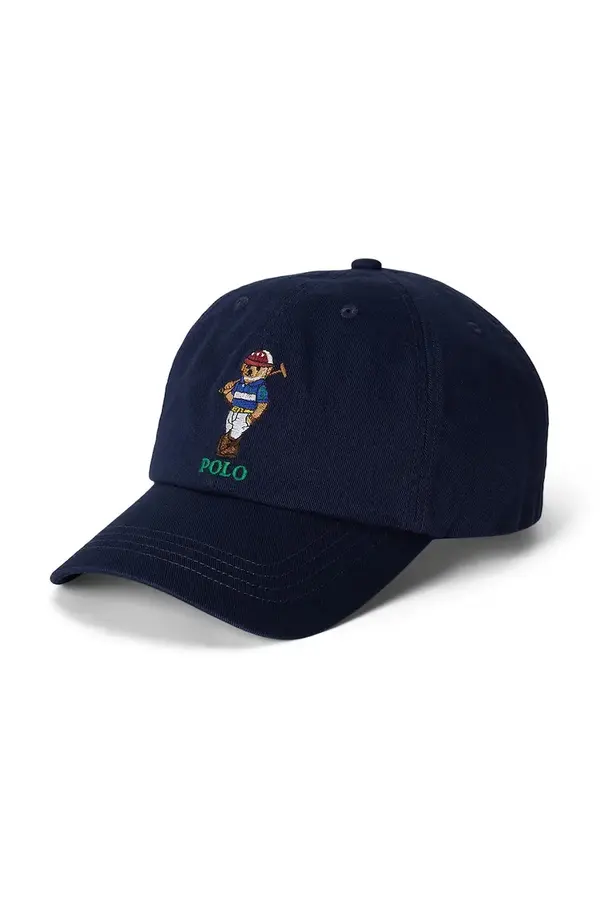 Polo Ralph Lauren Pamučna kapa sa šiltom za bebe Polo Ralph Lauren