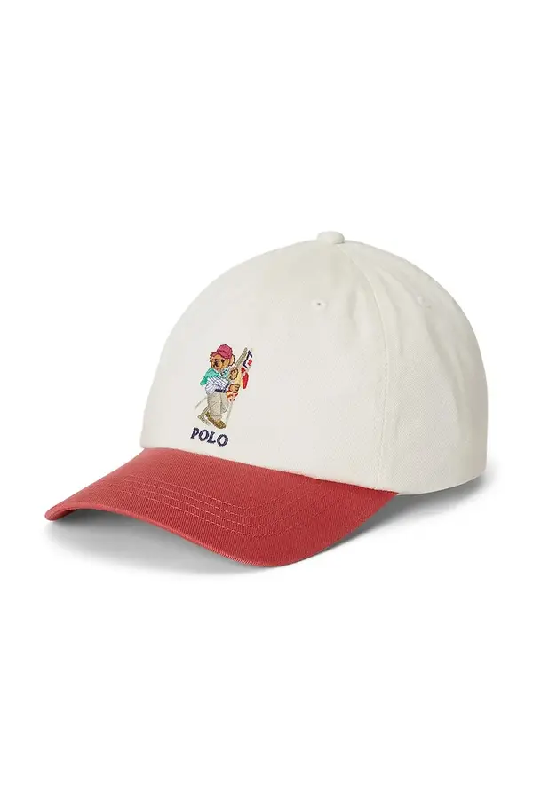 Polo Ralph Lauren Pamučna kapa sa šiltom za bebe Polo Ralph Lauren