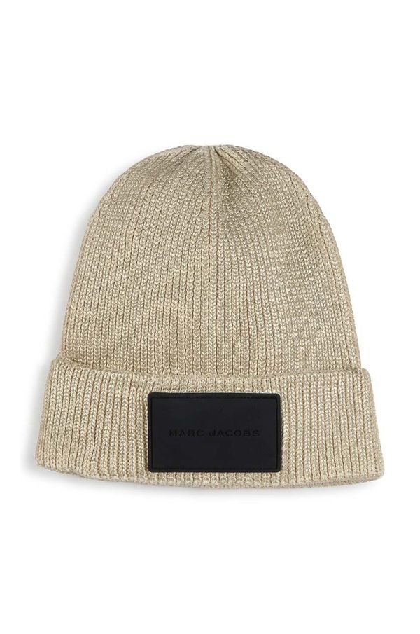 Marc Jacobs Pamučna kapa za djecu Marc Jacobs boja: zlatna, pamučna, W60379