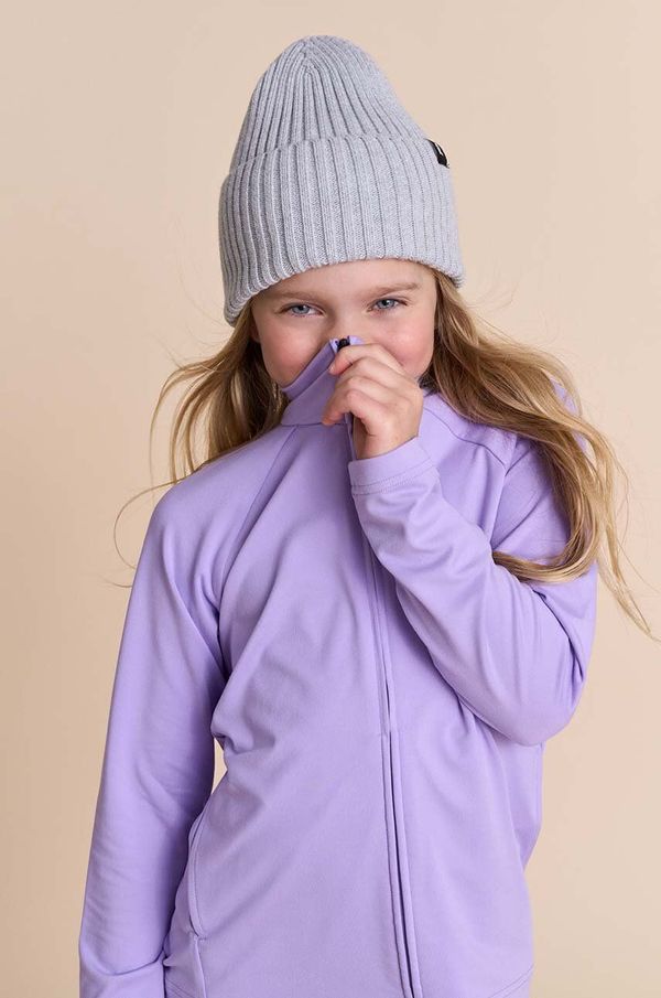 Reima Pamučna kapa za djecu Reima Hattara boja: siva, pamučna